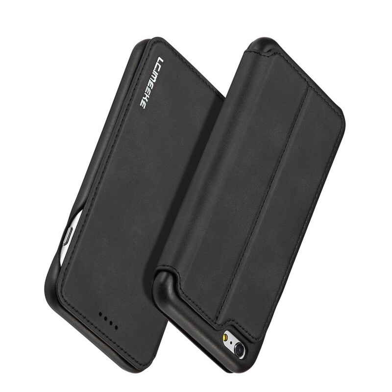 Flip Cover iPhone 6/6S LC.IMEEKE Effet Cuir