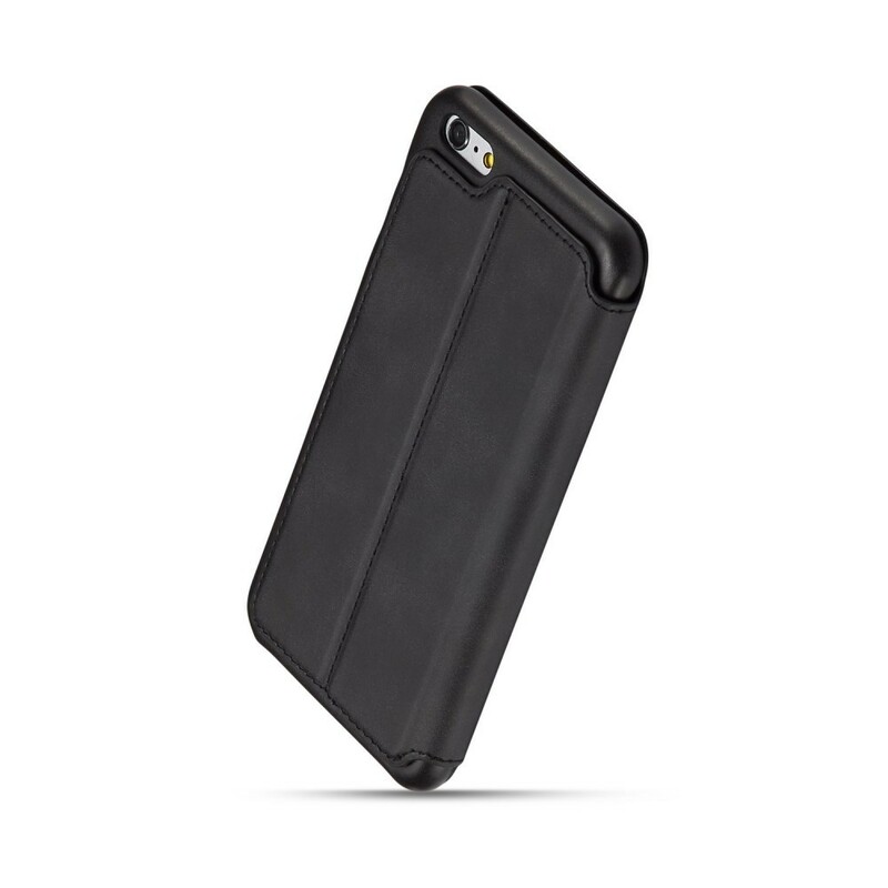 Flip Cover iPhone 6/6S LC.IMEEKE Effet Cuir