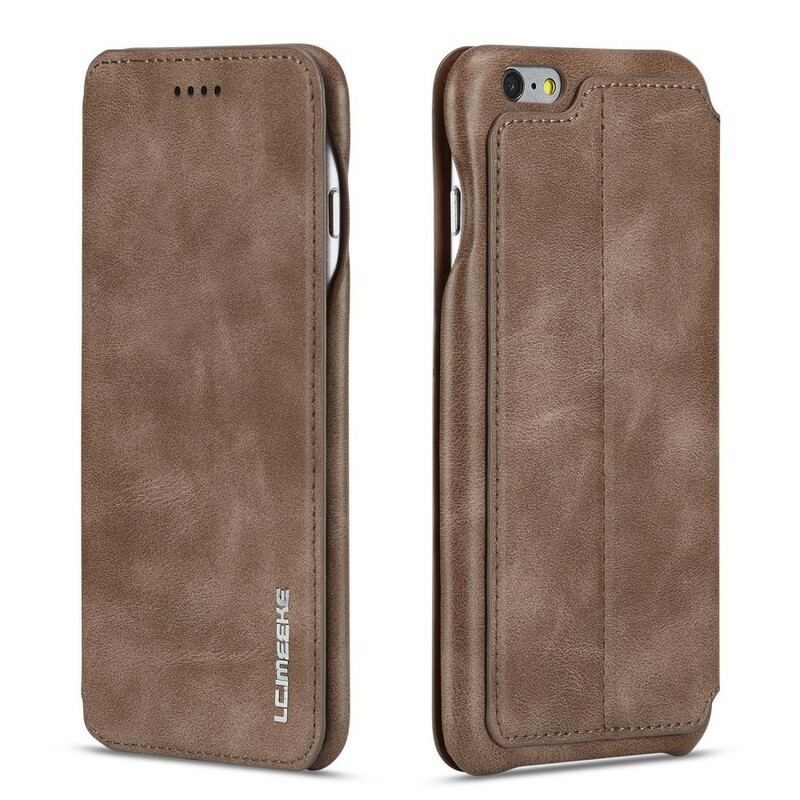 Flip Cover iPhone 6/6S LC.IMEEKE Effet Cuir Flip Cover iPhone 6/6S LC.IMEEKE Effet Cuir