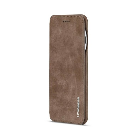 Flip Cover iPhone 6/6S LC.IMEEKE Effet Cuir
