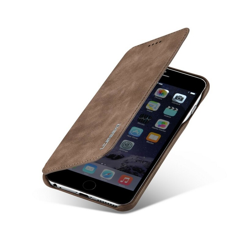 Flip Cover iPhone 6/6S LC.IMEEKE Effet Cuir Flip Cover iPhone 6/6S LC.IMEEKE Effet Cuir