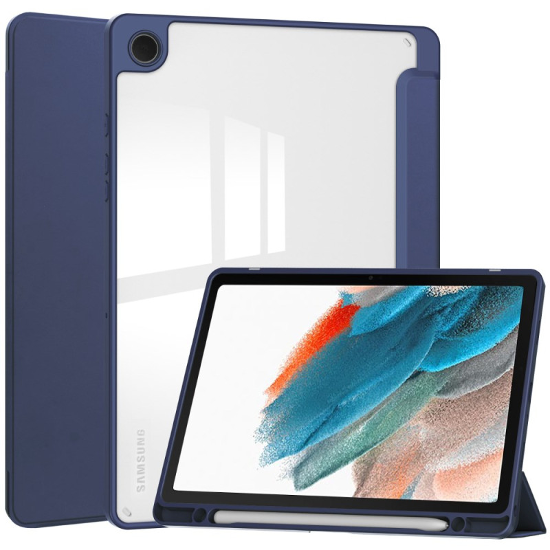 Smart Case Samsung Galaxy Tab A9 Plus Transparente et Porte-Stylo