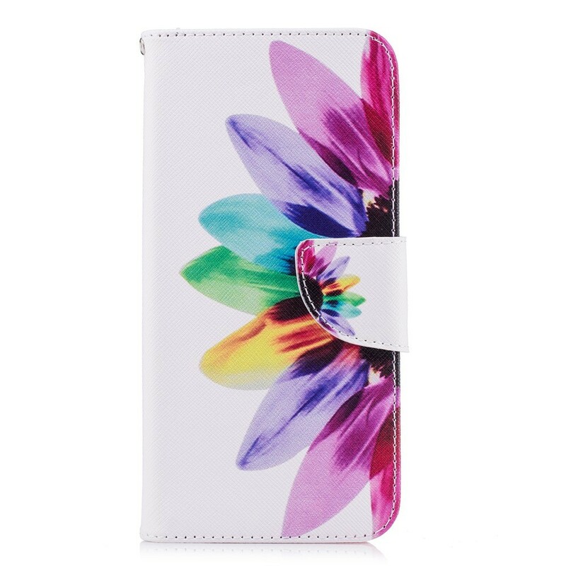 Housse Huawei P Smart Fleur Aquarelle