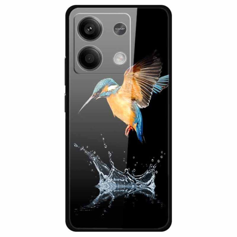 Coque Xiaomi Redmi Note 13 5G Verre Trempé Oiseau Couronné
