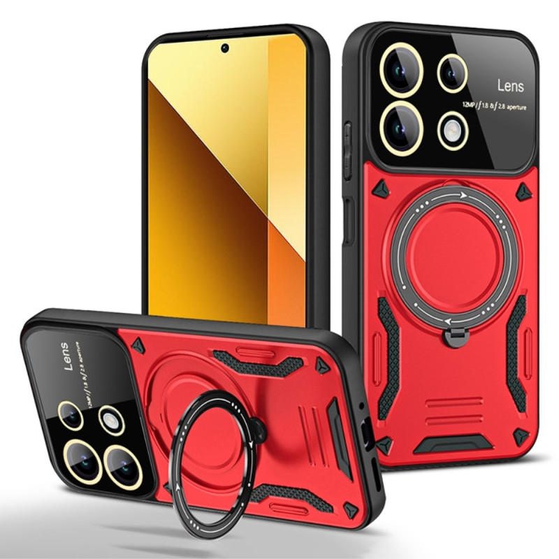 Coque Xiaomi Redmi Note 13 4G Magnétique avec Support Métallique