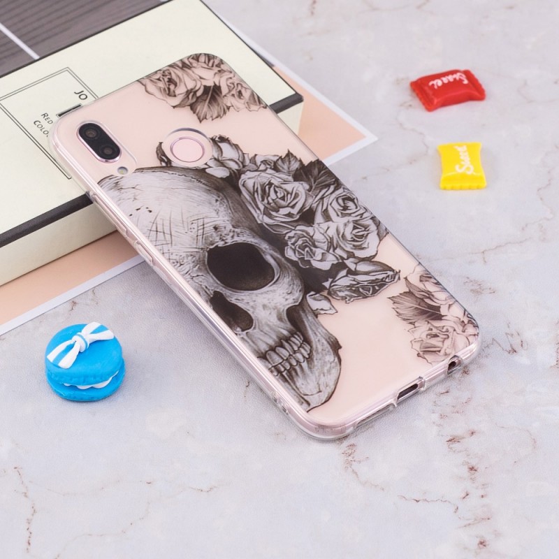 coque huawei p20 lite tete de mort