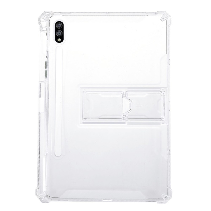 Coque Samsung Galaxy Tab S10 FE / S10 / S9 FE / S9 / S8 / S7 Transparente Support