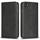 Flip Cover iPhone 8 / 7 Premium Simili Cuir Coutures