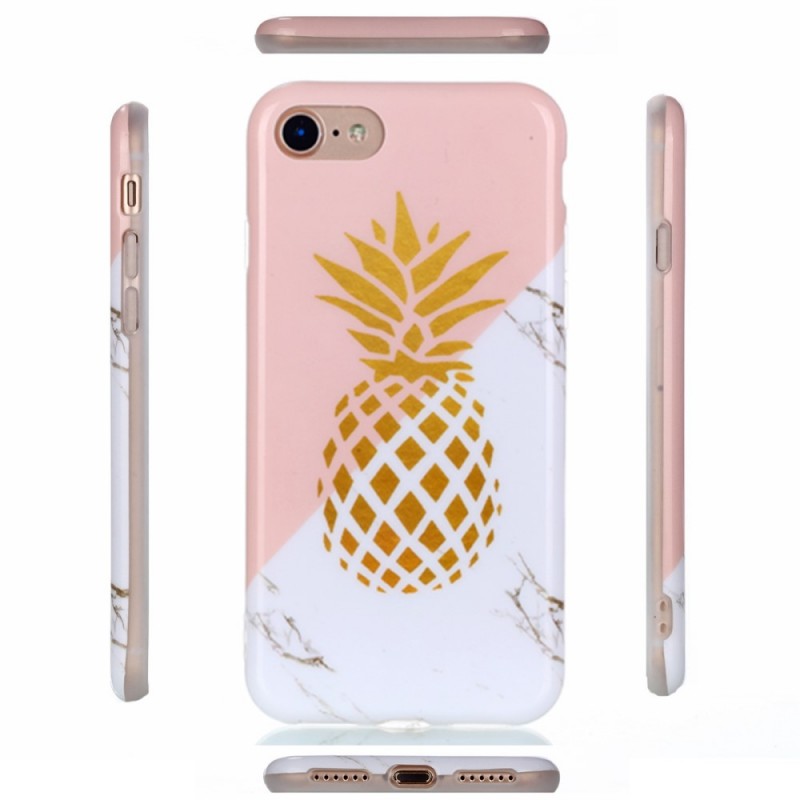 coque iphone 6 ananas marbre