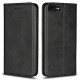 Flip Cover iPhone 8 Plus / 7 Plus Premium Simili Cuir Coutures