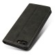 Flip Cover iPhone 8 Plus / 7 Plus Premium Simili Cuir Coutures