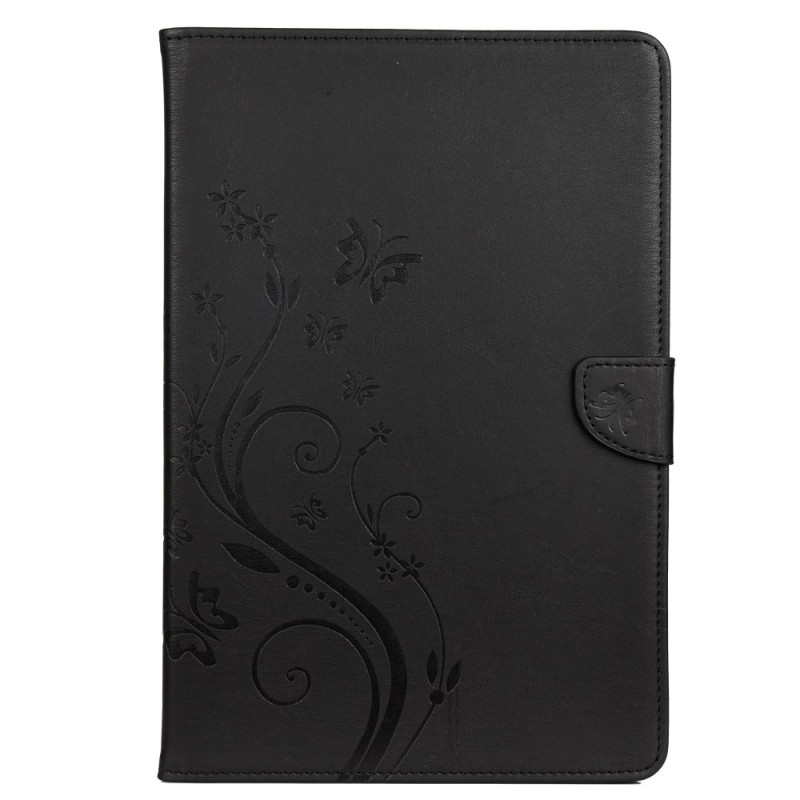 Housse Samsung Galaxy Tab S6 Papillons et Fleurs