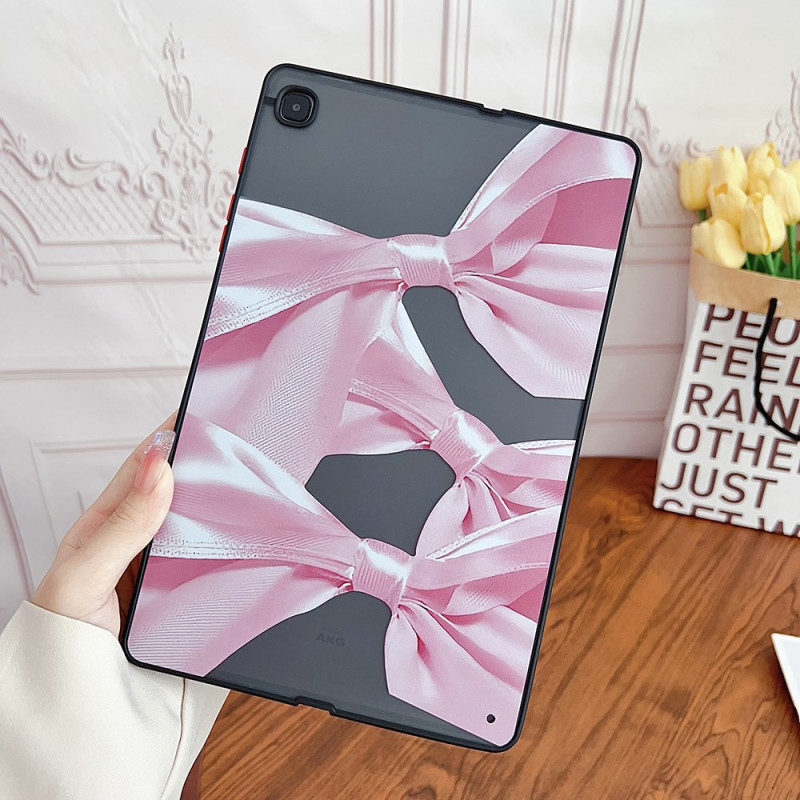 Coque Samsung Galaxy Tab S6 Lite Nœud Rose