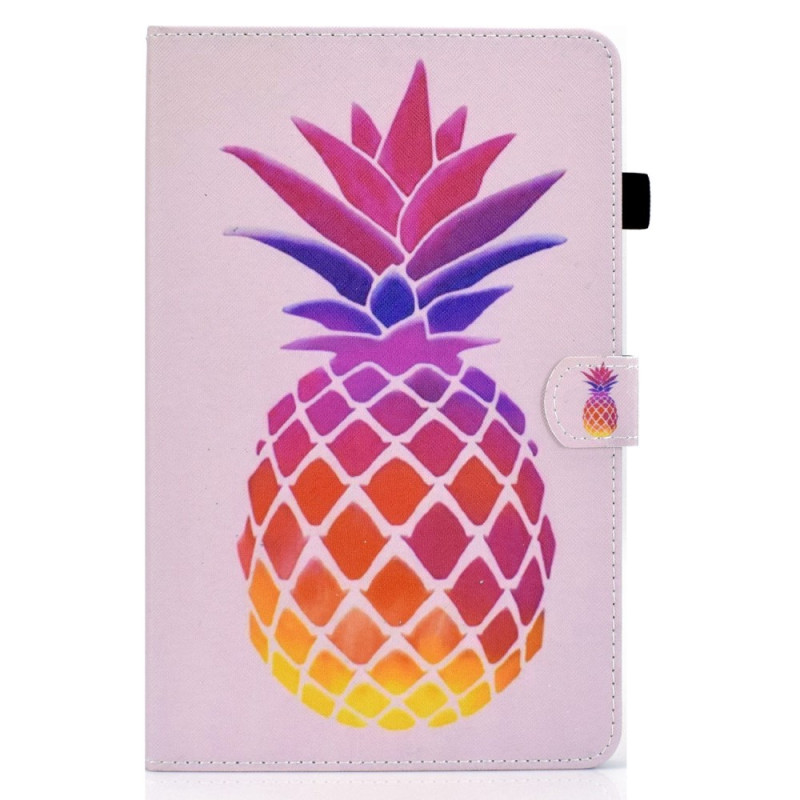 Housse Samsung Galaxy Tab A8 (2022) / (2021) Motif Ananas Rose