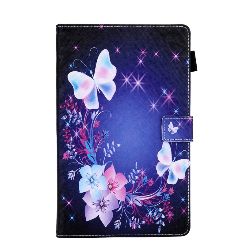 Housse Samsung Galaxy Tab A 10.1 (2019) Fleurs et Papillons