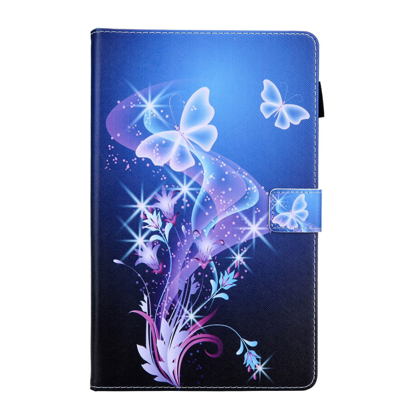 Housse Samsung Galaxy Tab A 10.1 (2019) SM-T510/SM-T515 - Papillon fleuri