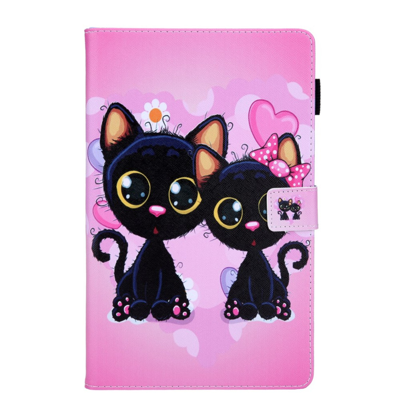 Housse Samsung Galaxy Tab A 10.1 (2019) Deux Chats