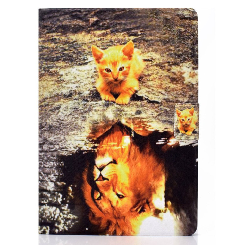 Housse Samsung Galaxy Tab A7 (2022) / (2020) Chat et Lion