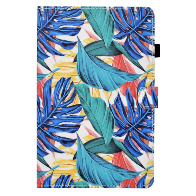 Housse Samsung Galaxy Tab A7 (2022) / (2020) Motif Feuilles