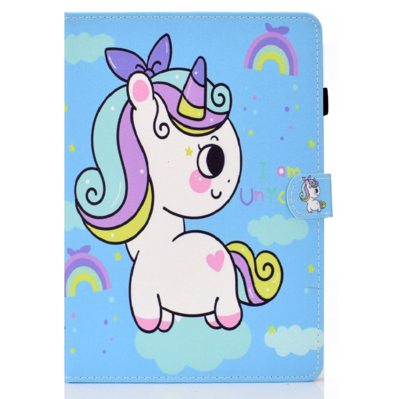 Housse Samsung Galaxy Tab A7 (2022) / (2020) Licorne Arc-en-ciel