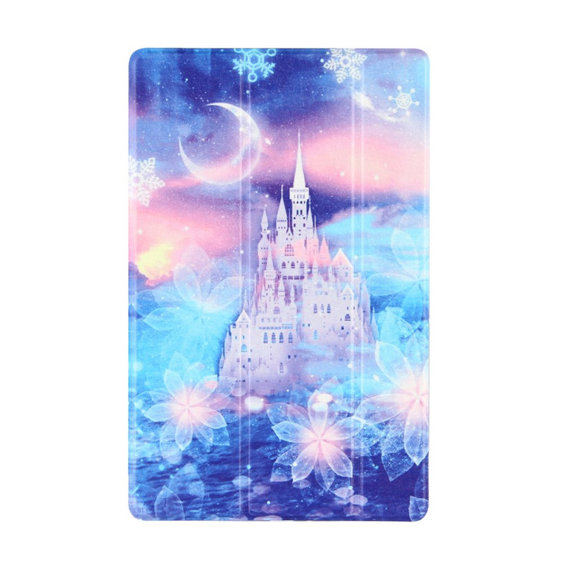 Smart Case Samsung Galaxy Tab A7 (2022) / (2020) Ciel étoilé et Château