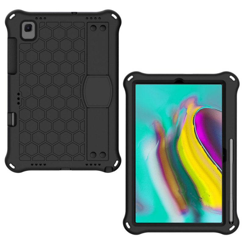 Coque Samsung Galaxy Tab A7 (2022) / (2020) Texture de Nid d'Abeille avec Support