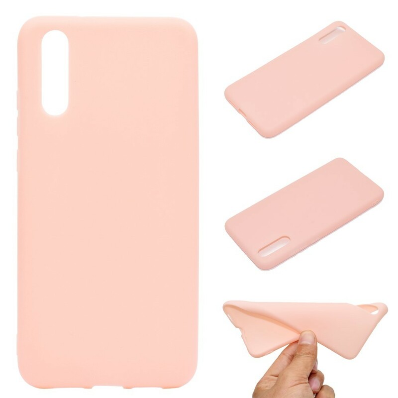 Coque Huawei P20 Silicone Givré