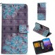 Housse Huawei P20 Fleurs Bleues 3D Housse Huawei P20 Fleurs Bleues 3D