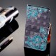 Housse Huawei P20 Fleurs Bleues 3D Housse Huawei P20 Fleurs Bleues 3D