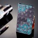 Housse Huawei P20 Fleurs Bleues 3D