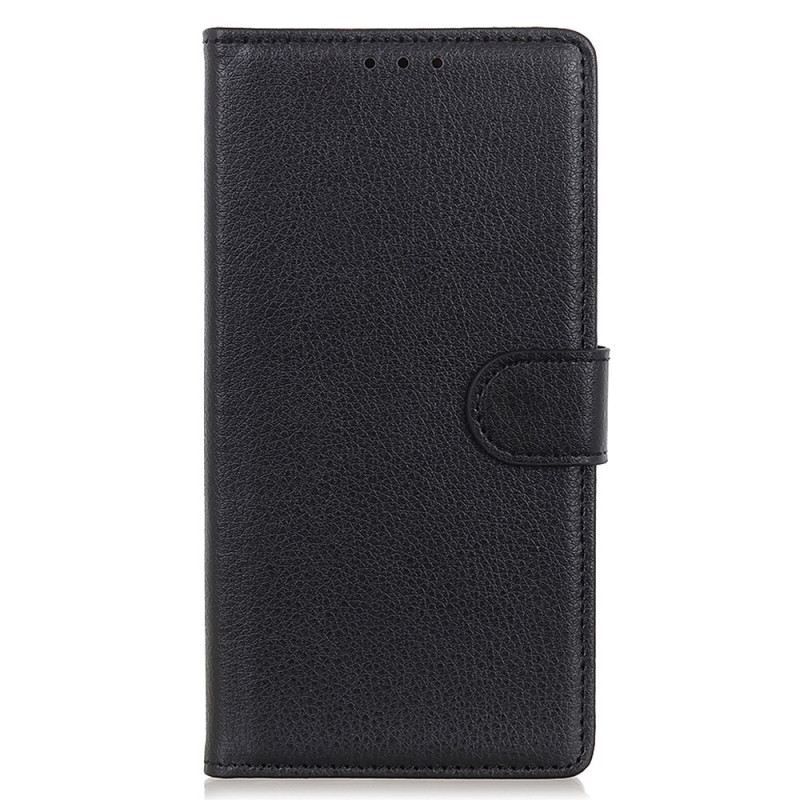 Housse Poco F5 Pro Simili Cuir Traditionnel