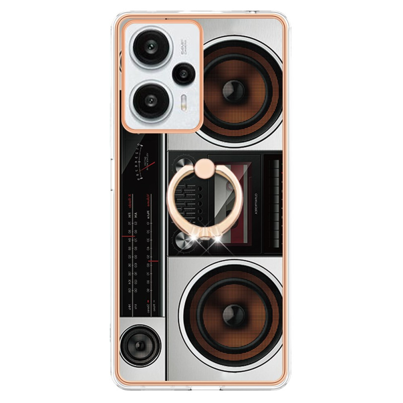Coque pour Xiaomi Poco F5 Anneau-Support Radio
