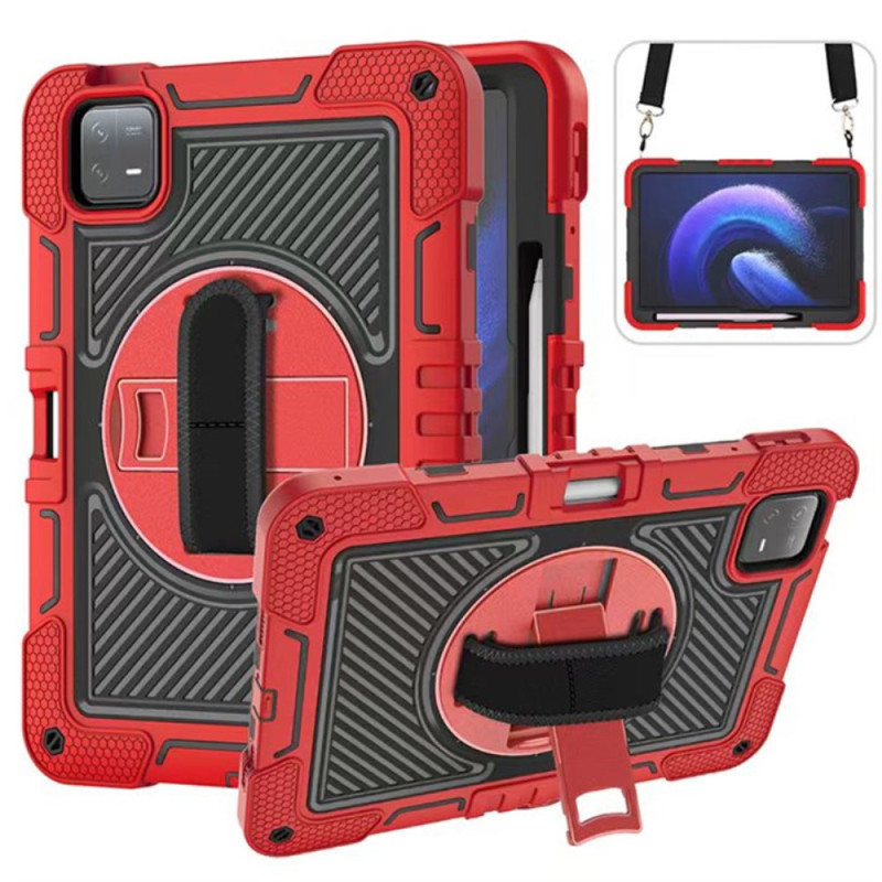 Coque Xiaomi Pad 6 / 6 Pro Ultra Résistante avec Bandoulière