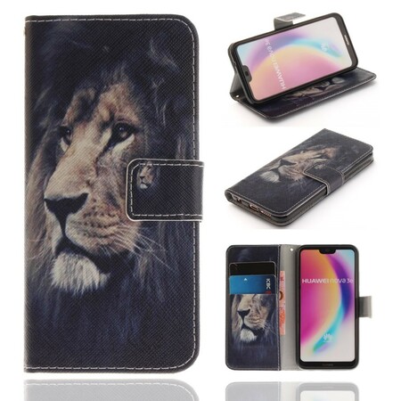 Housse Huawei P20 Lite Dreaming Lion