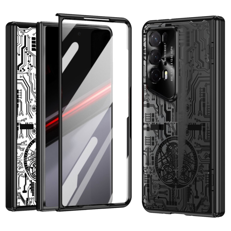 Coque Honor Magic V2 RSR Porsche Design avec film d'écran Série Mechanical Legend