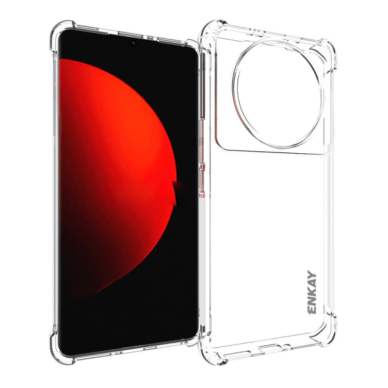 Coque Xiaomi 12S Ultra Transparente Coins Renforcés