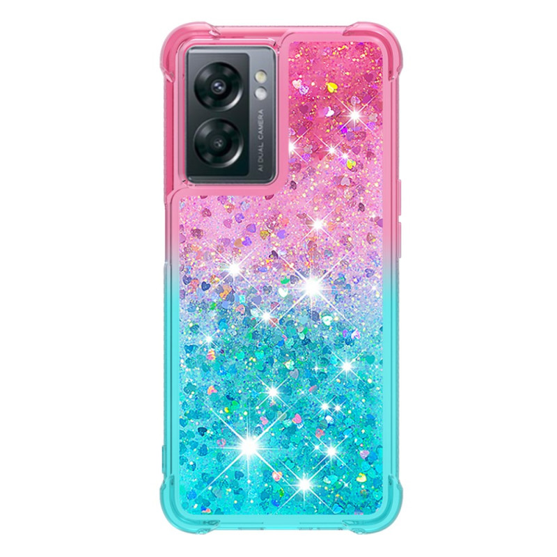 Coque Oppo A57 4G / 5G / A57s / Realme Narzo 50 5G Déradé Paillettes