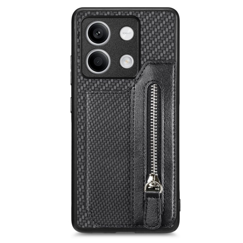 Coque Xiaomi Redmi Note 13 5G Porte-Monnaie à Fermeture Éclair