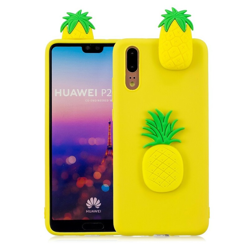 Coque Huawei P20 3D Ananas
