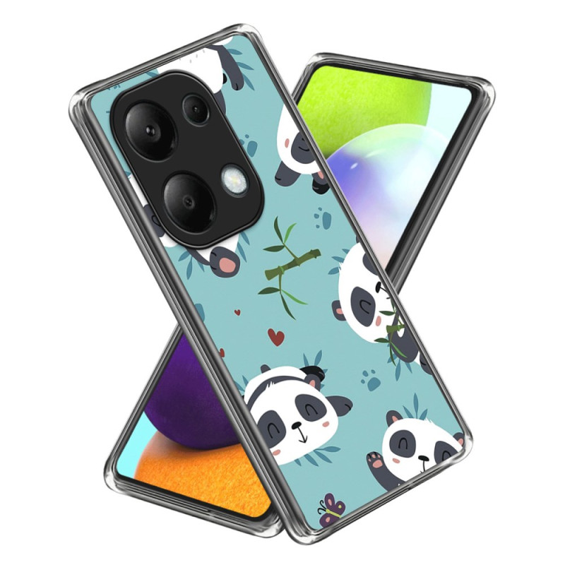 Coque Xiaomi Redmi Note 13 Pro 4G / Poco M6 Pro 4G Pandas Mignons