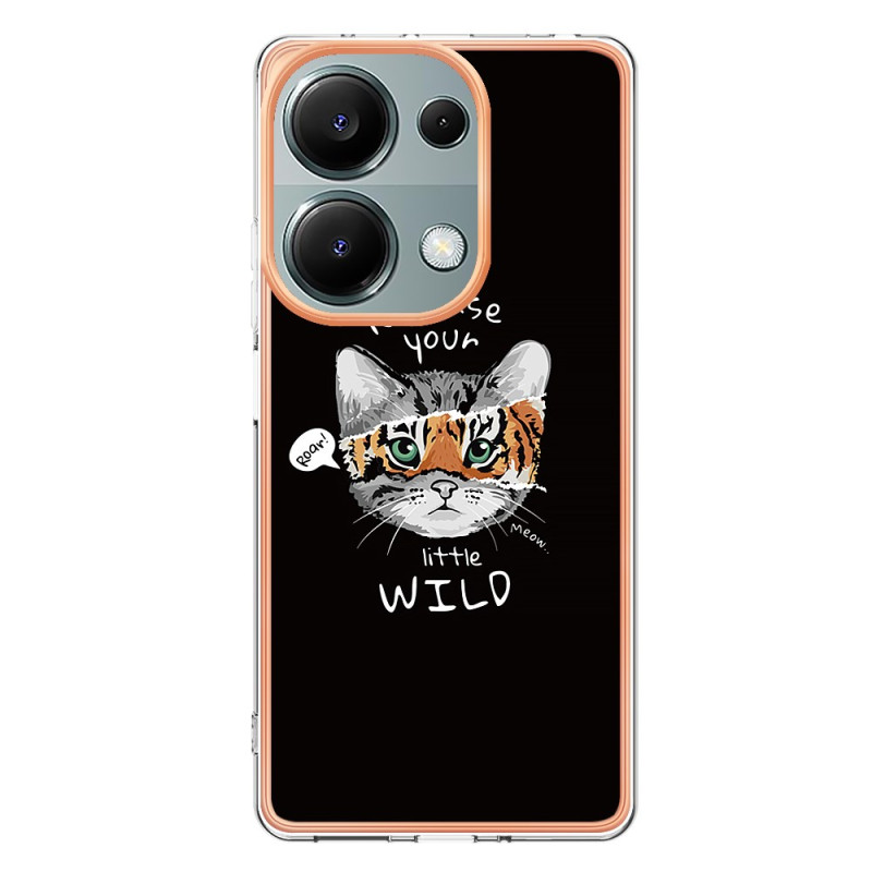 Coque Xiaomi Redmi Note 13 Pro 4G / Poco M6 Pro 4G Chat et Tigre