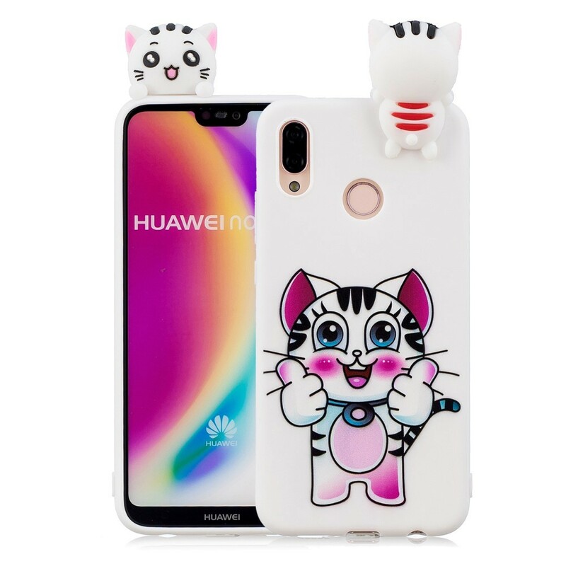 Coque Huawei P20 Lite 3D Mon chat Coque Huawei P20 Lite 3D Mon chat