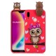 Coque Huawei P20 3D Miss Hibou Coque Huawei P20 3D Miss Hibou