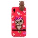 Coque Huawei P20 3D Miss Hibou