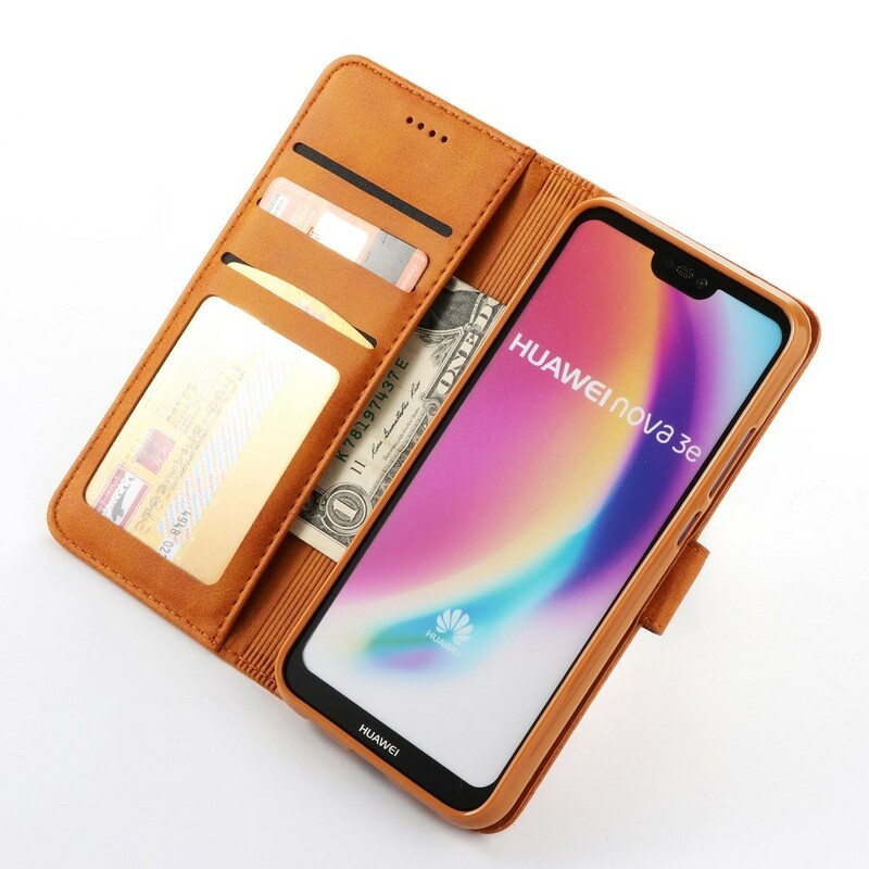 Housse Huawei P20 Lite LC.IMEEKE Effet Cuir Housse Huawei P20 Lite LC.IMEEKE Effet Cuir