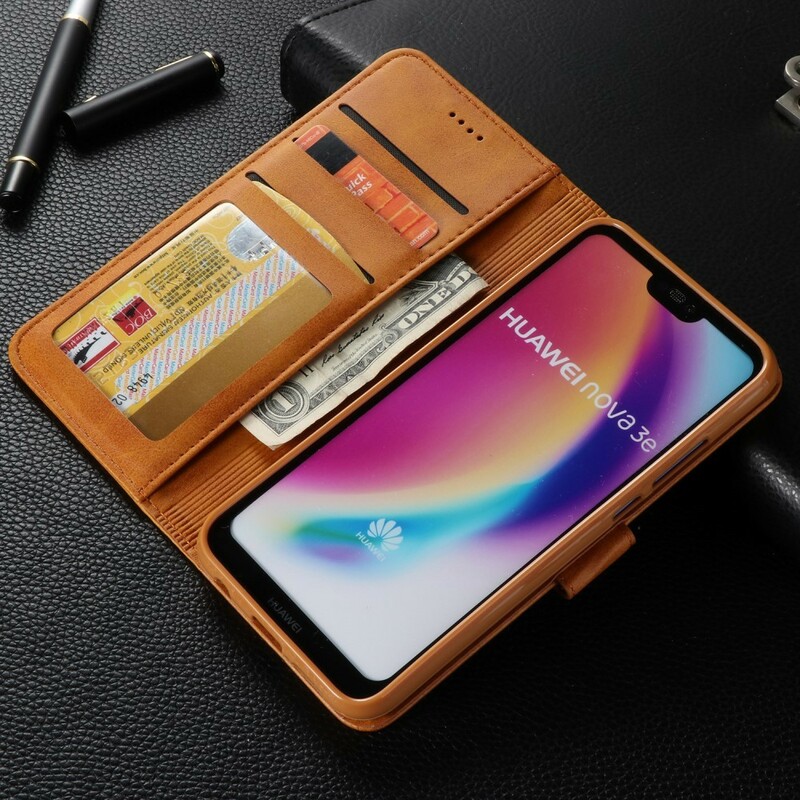 Housse Huawei P20 Lite LC.IMEEKE Effet Cuir Housse Huawei P20 Lite LC.IMEEKE Effet Cuir