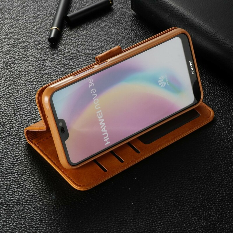 Housse Huawei P20 Lite LC.IMEEKE Effet Cuir Housse Huawei P20 Lite LC.IMEEKE Effet Cuir