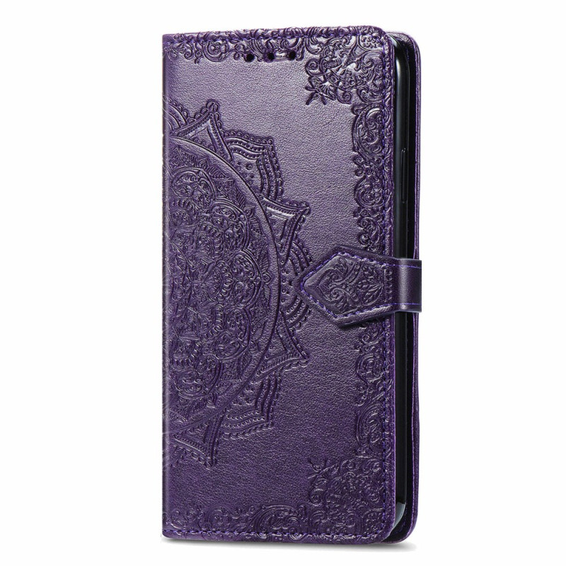 Housse Samsung Galaxy M15 5G Mandala Baroque à Lanière