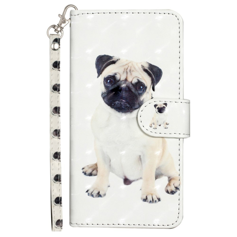 Housse Oppo A38 / A18 Chien à Lanière