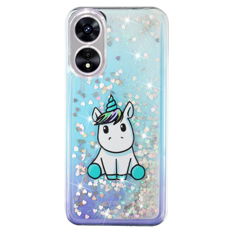 Coque Oppo A17 / A17k Paillettes Licorne
